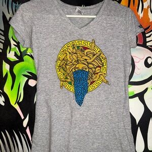 Crooks & Castles Heather Gray Tee